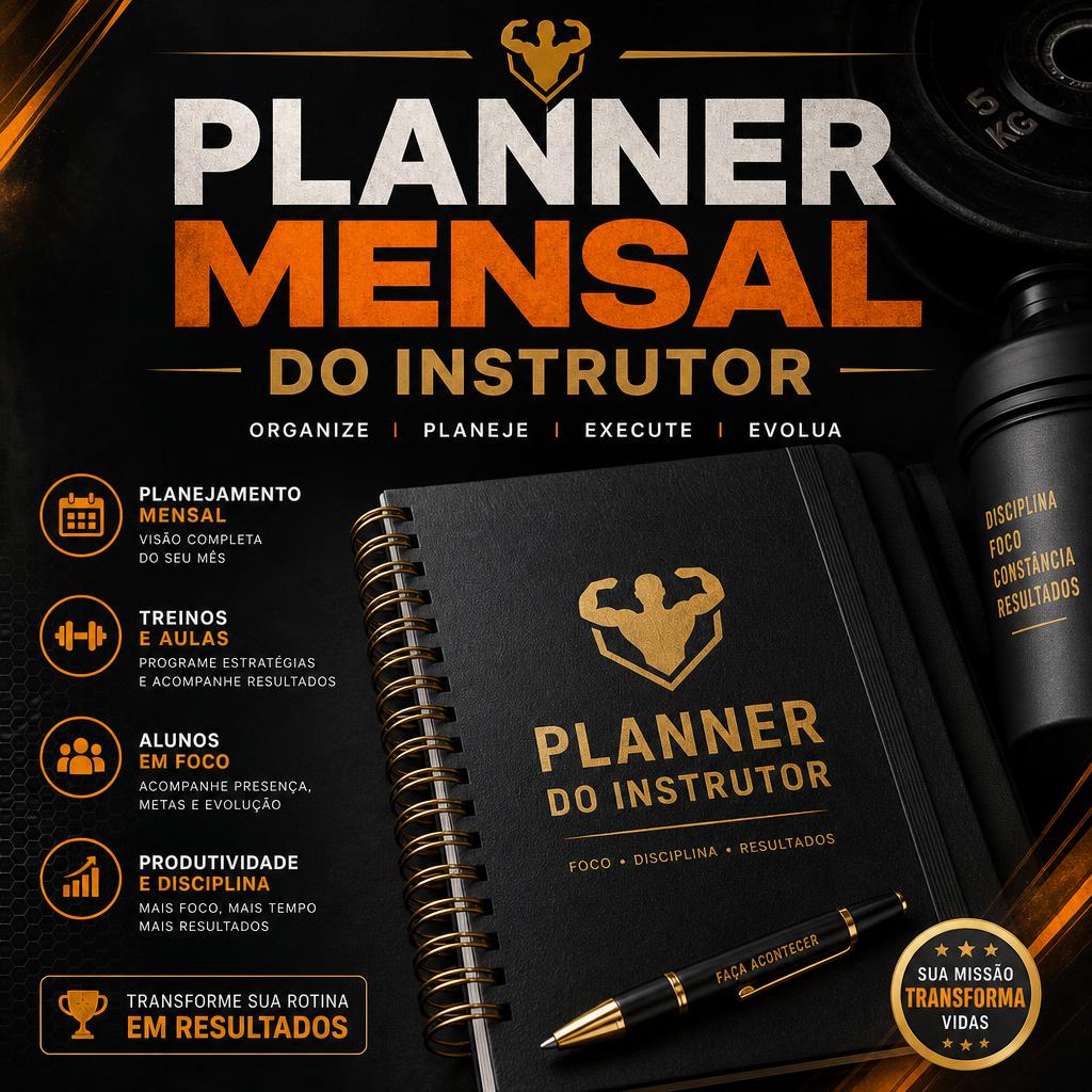 Planificador mensual del instructor